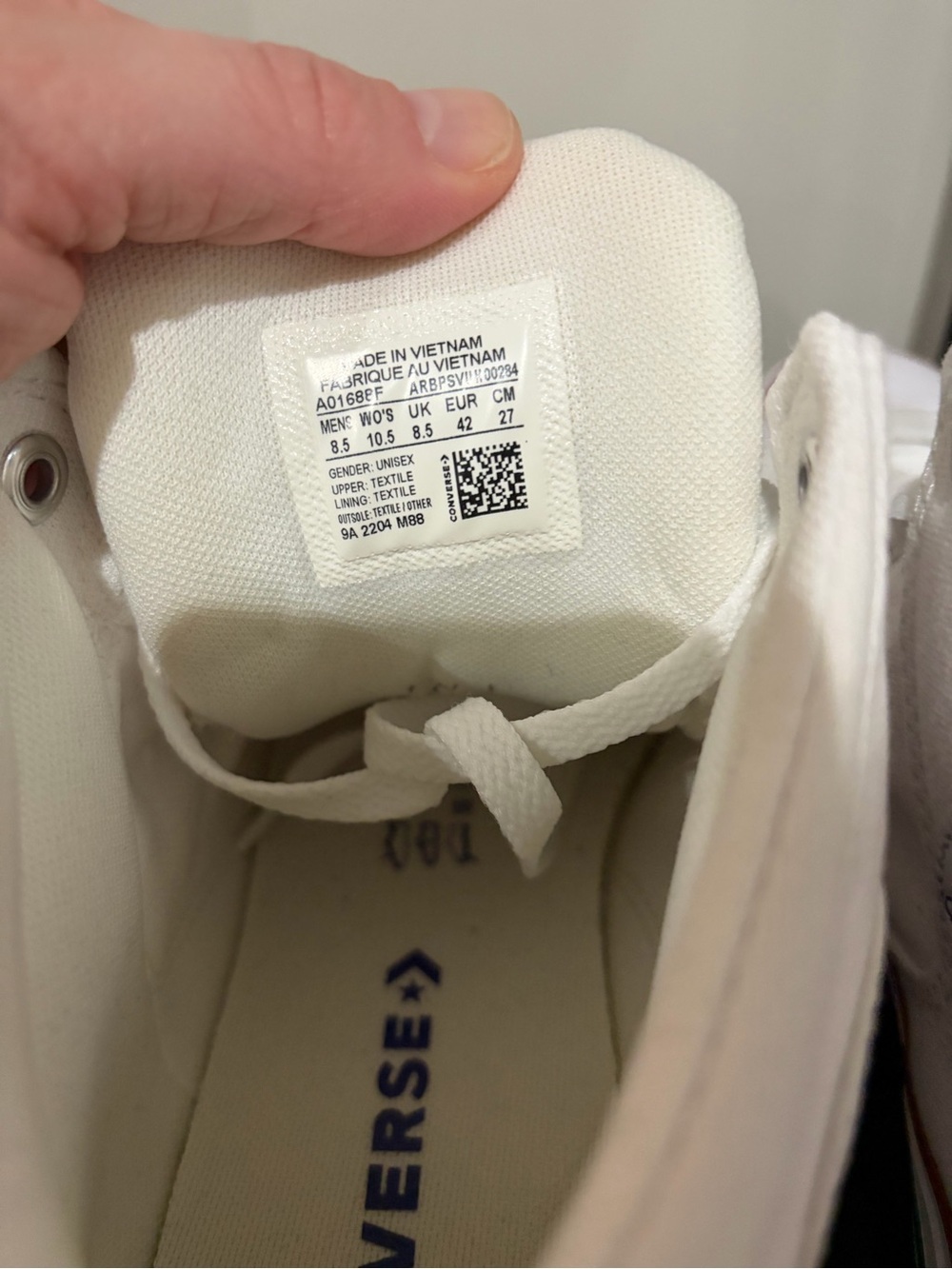 Converse Unisex Chuck Taylor All Stars High Street Mid Sneakers- Size 10.5W/8.5M - Picture 9 of 10
